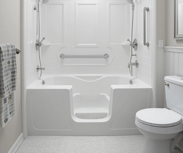 Barrier-Free Bathroom Installation