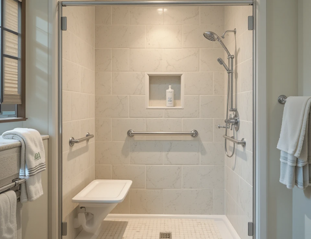 Luxury Accessible Bathroom
