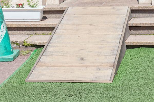 Self Supporting Threshold Ramps