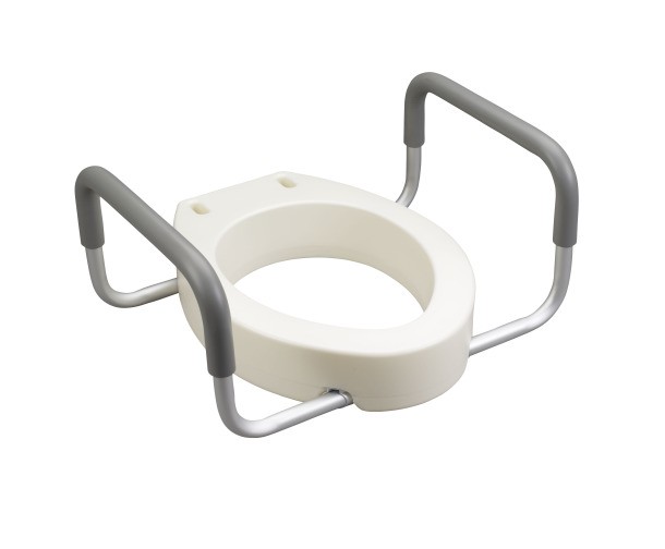 Home2stay Premium Raised Toilet Seat w/ Removable Arms