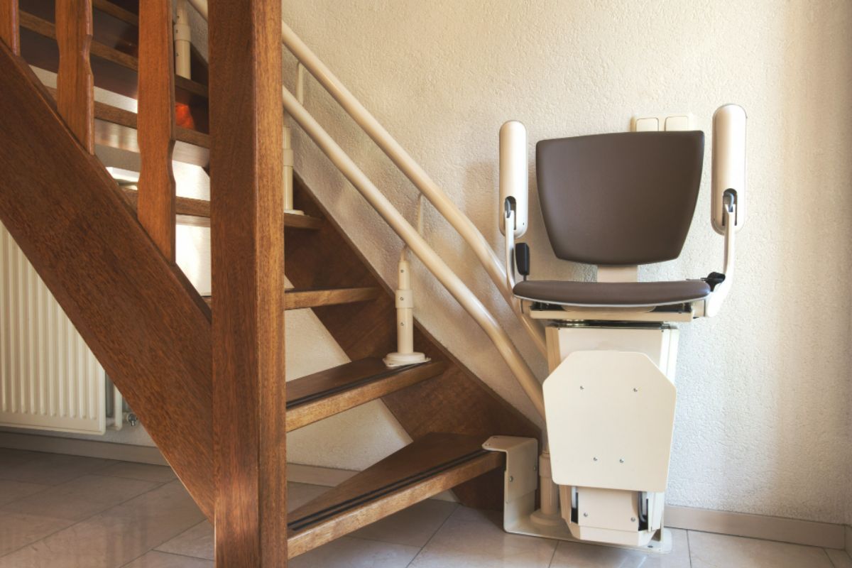 Install a stairlift or home elevator